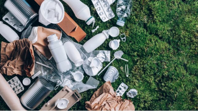 Ansicr a allwch chi ei aillgylchu o gartref ai peidio? Darllenwch hwn…